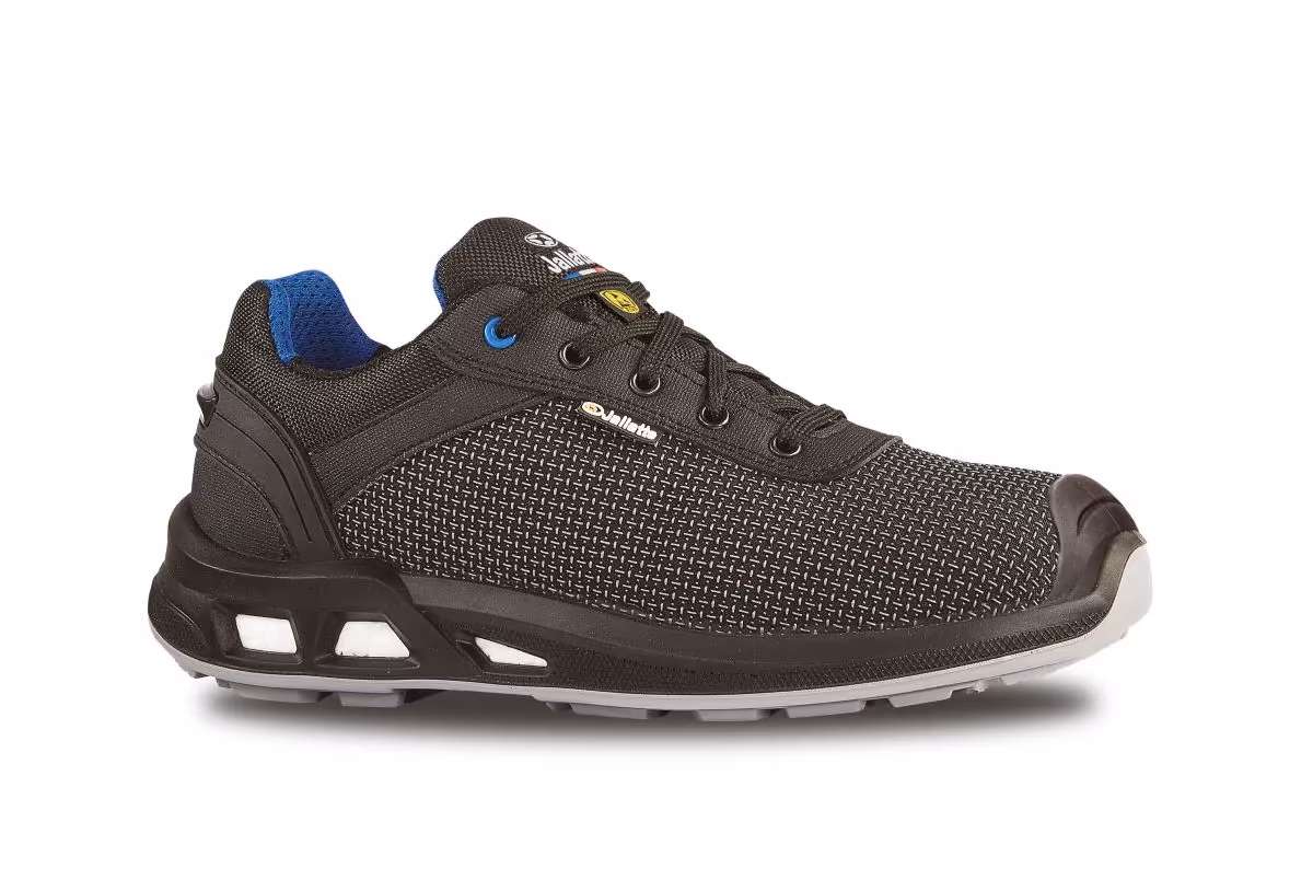 Chaussures de sécurité basses S3 homme femme JALAZUR Noir/Bleu
