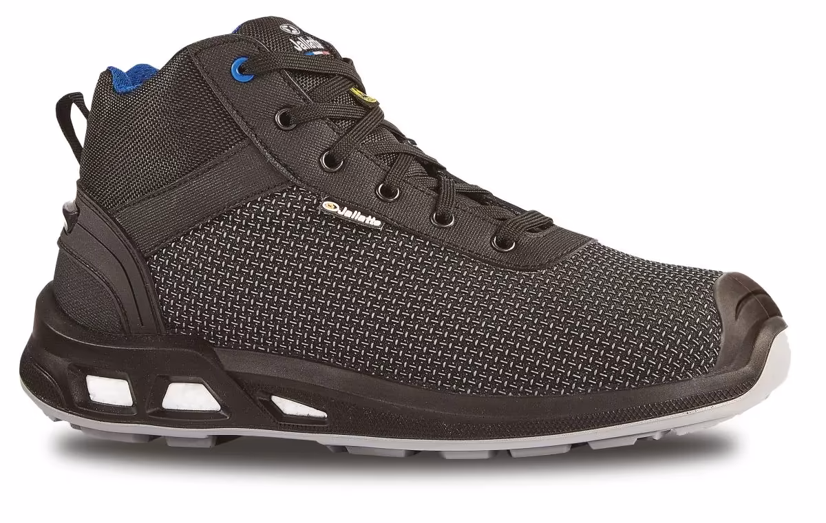 Chaussures de sécurité hautes S3 homme femme JALSAPHIR Noir/Bleu